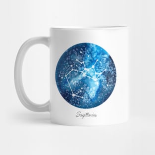 Sagittarius Constellation | Star Sign | Watercolor Mug